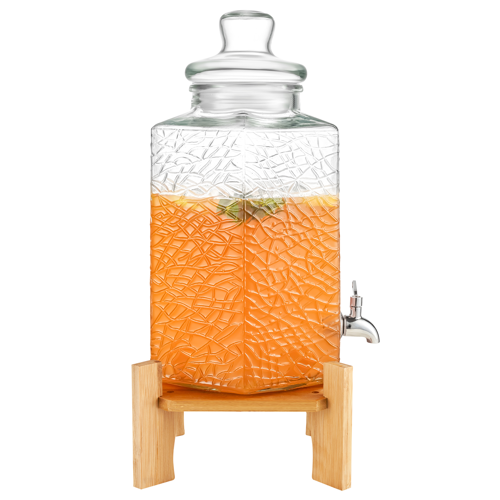 VEVOR Getränkespender 5,5-19L Wasserspender Partys Glas/Kunststoff Saftdispenser - Bild 71 von 144