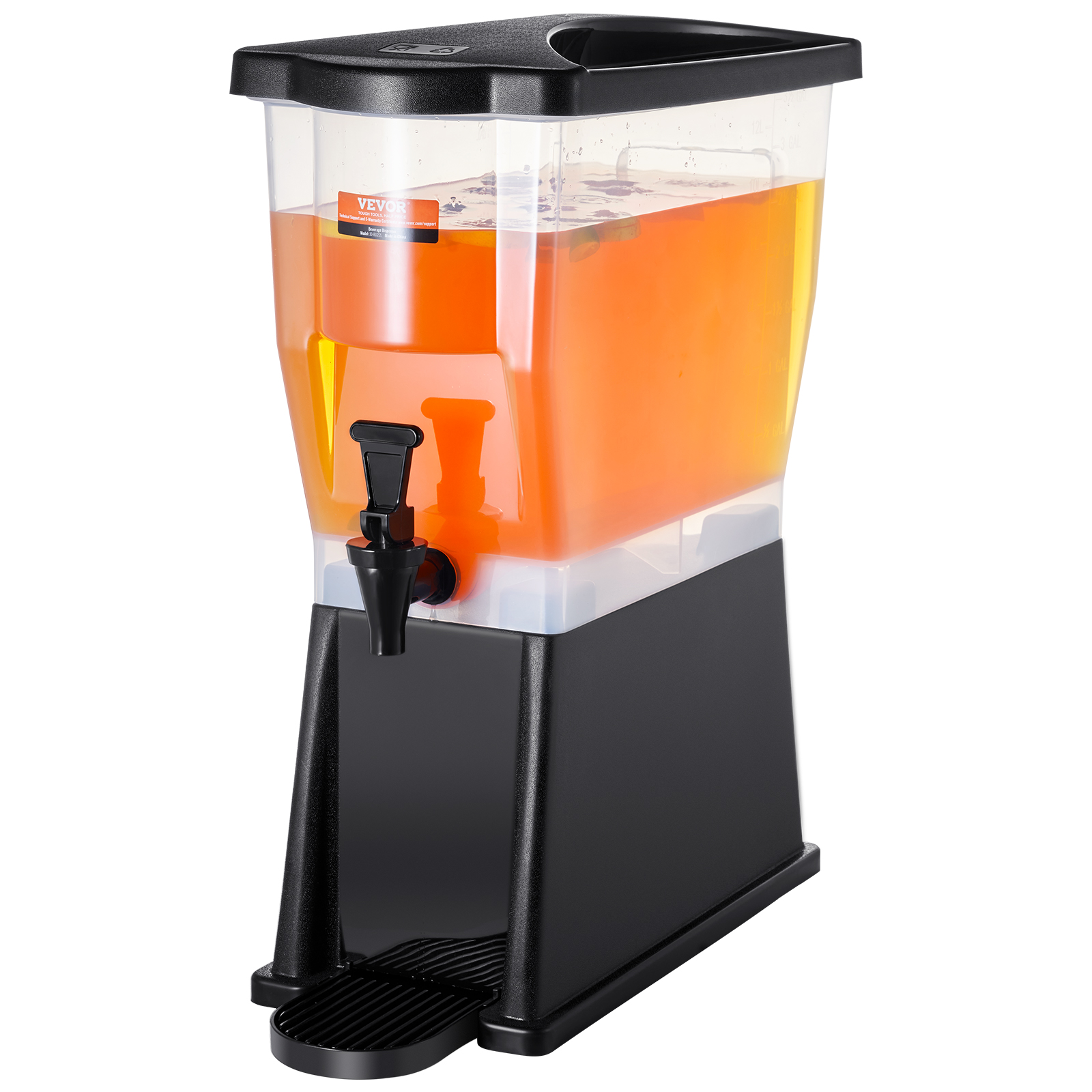 VEVOR Getränkespender 5,5-19L Wasserspender Partys Glas/Kunststoff Saftdispenser - Bild 132 von 144