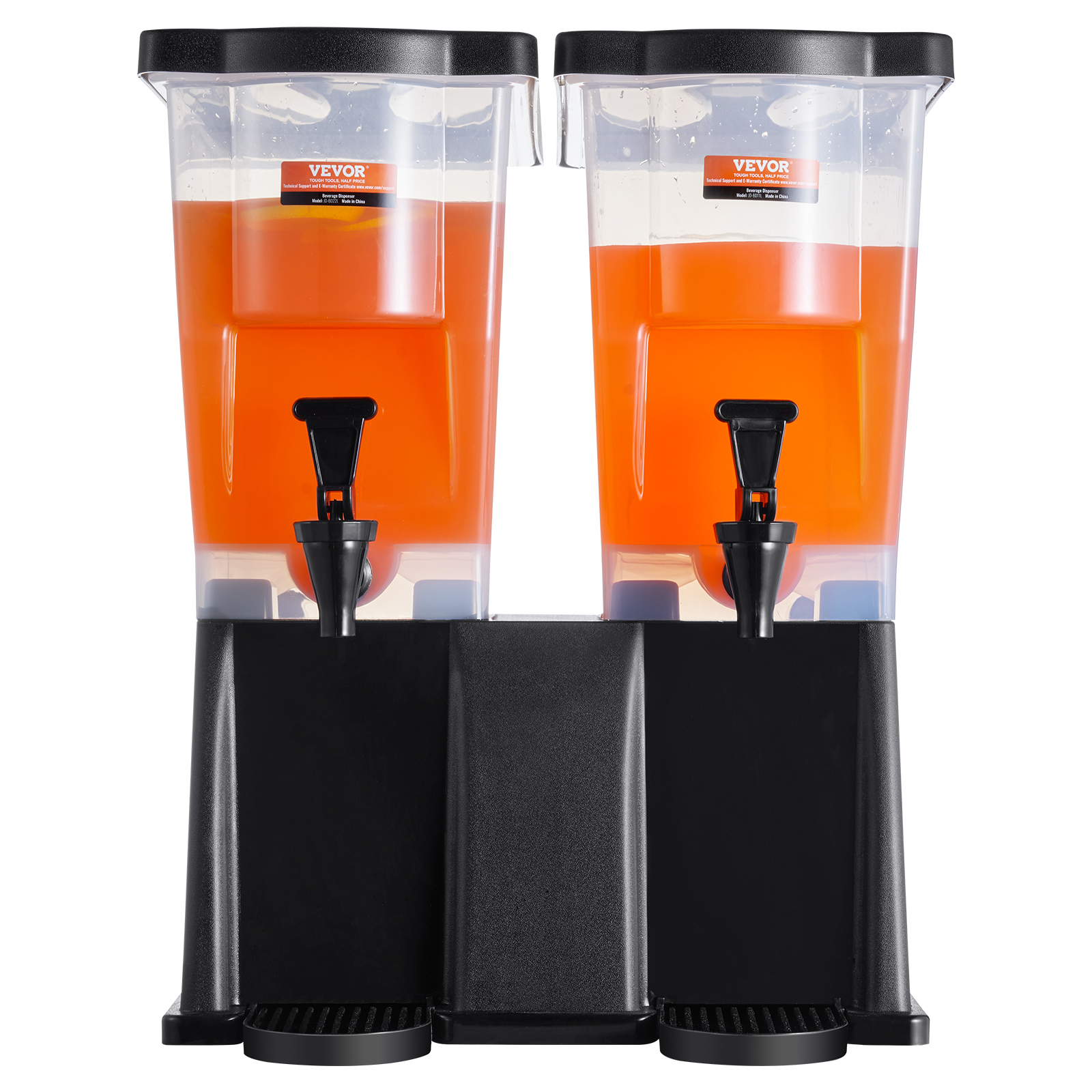 VEVOR Getränkespender 5,5-19L Wasserspender Partys Glas/Kunststoff Saftdispenser - Bild 141 von 144