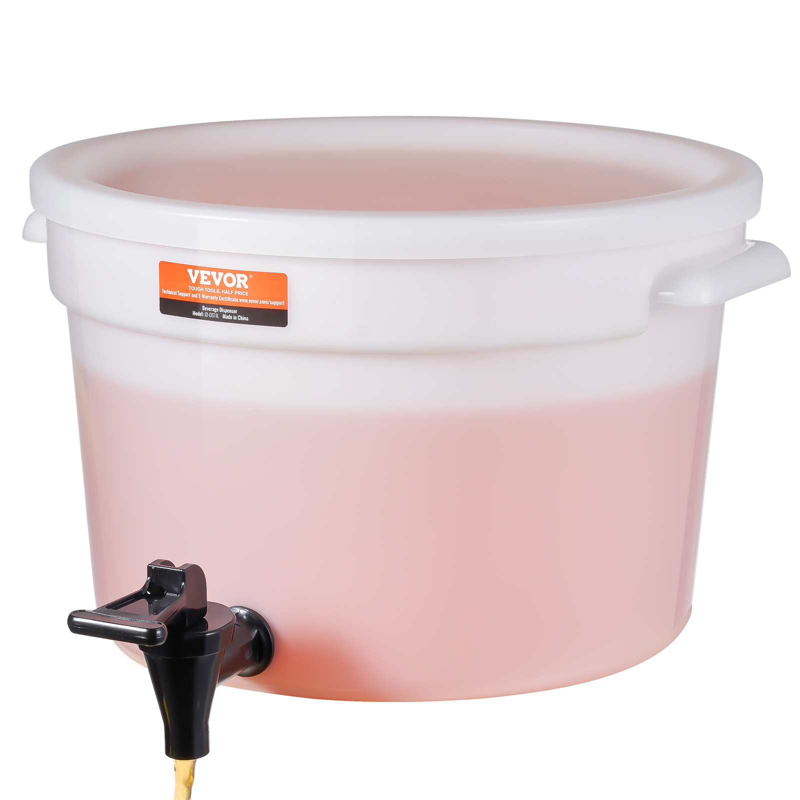 VEVOR Getränkespender 5,5-19L Wasserspender Partys Glas/Kunststoff Saftdispenser - Bild 84 von 144