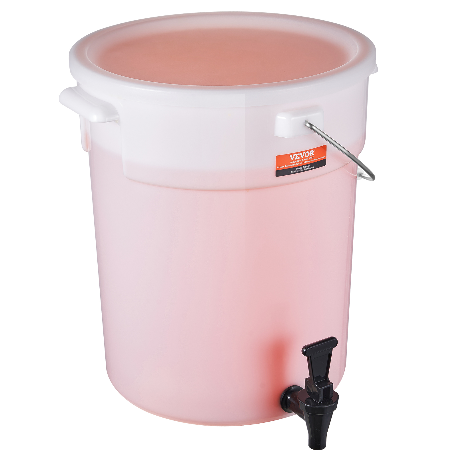 VEVOR Getränkespender 5,5-19L Wasserspender Partys Glas/Kunststoff Saftdispenser - Bild 97 von 144