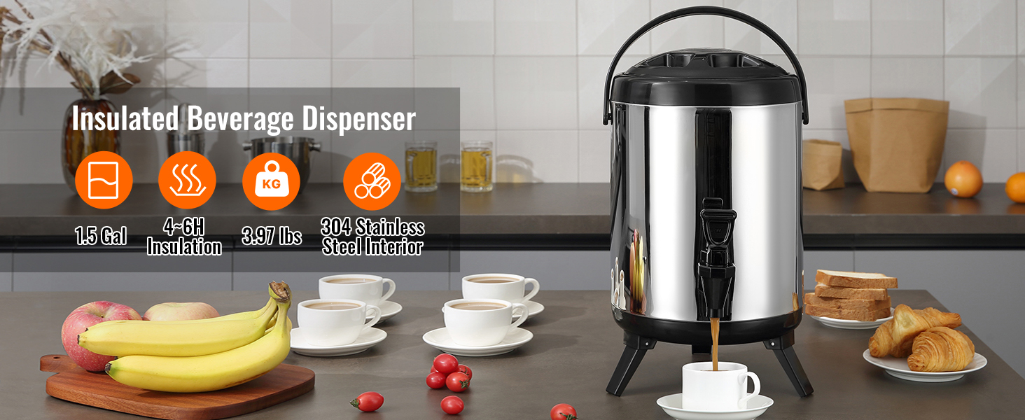 thumbnail image 2 of Insulated Beverage Dispenser – Hot/Cold Server, Multiple Sizes 1.5 To 10 Gallon 2 of 4
