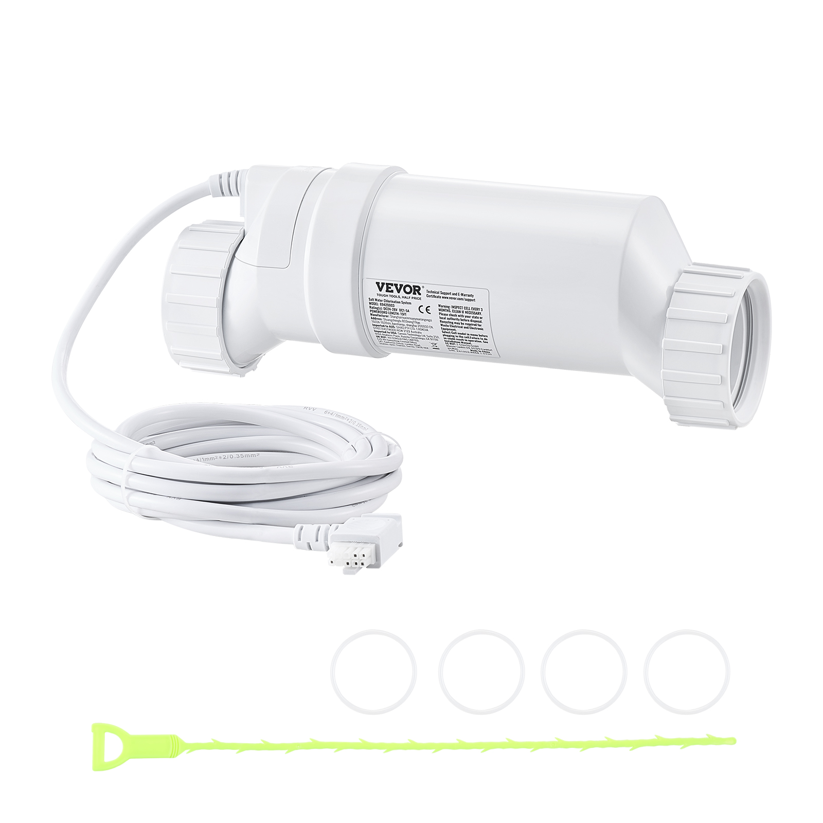 Salt Water Chlorinator System W3T-Cell-3/9/15 for In-Ground Pool 15000-40000 Gal - Picture 23 of 38