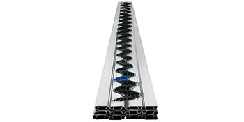 Double Channel Hip Rail - 6 ft. Double Channel Spring Wire