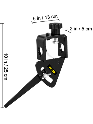 VEVOR Vari-Grind Jig, 3/4' Diameter of the Hole Vari-Grind Attachment, Fit for 0.63' Bowl Gouges Grinding Jig with Vari-Grind, Large Hole Vari-Grind Attachment for the Wolverine Sharpening System