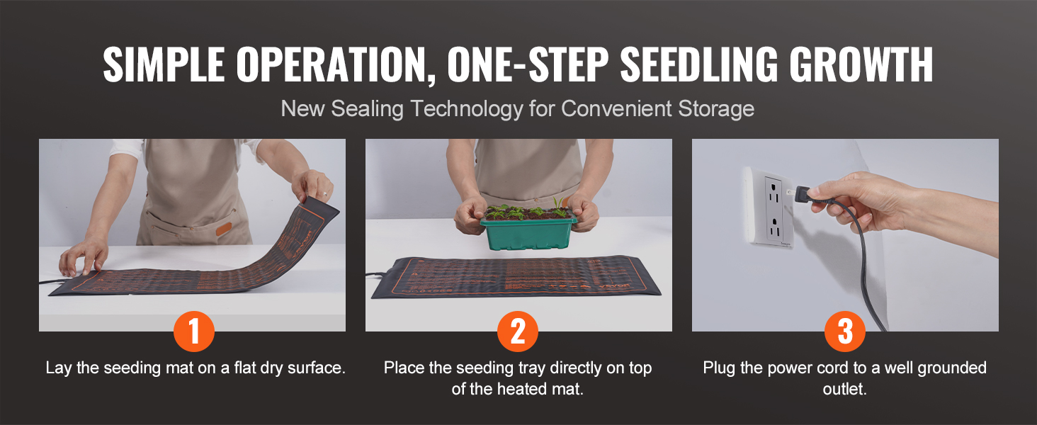 Seedling Heat Mat - 1 Flat
