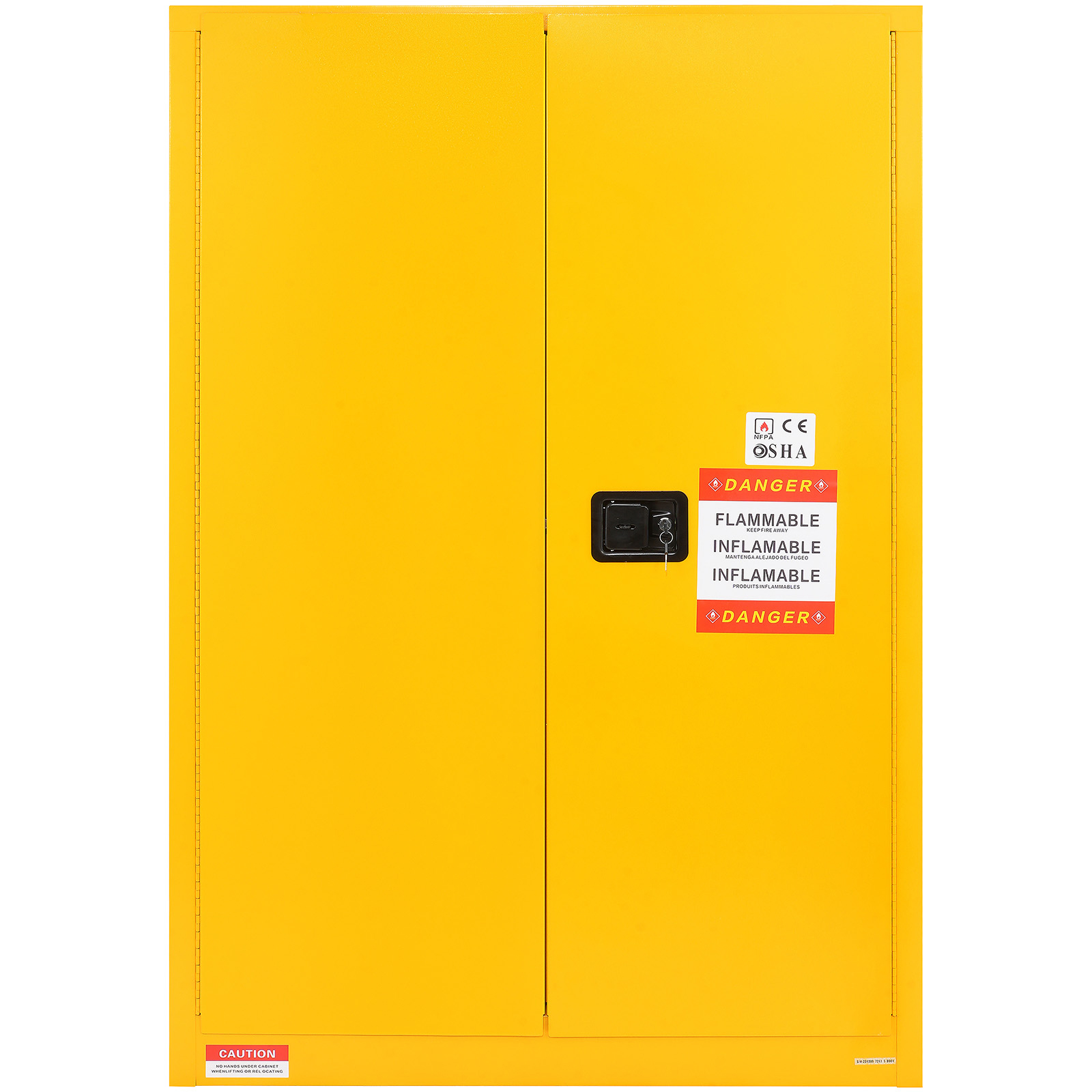 11/12/16/30/45Ga Safety Storage Cabinet Yellow Flammable Welded Bin Fireproof - Picture 59 of 62