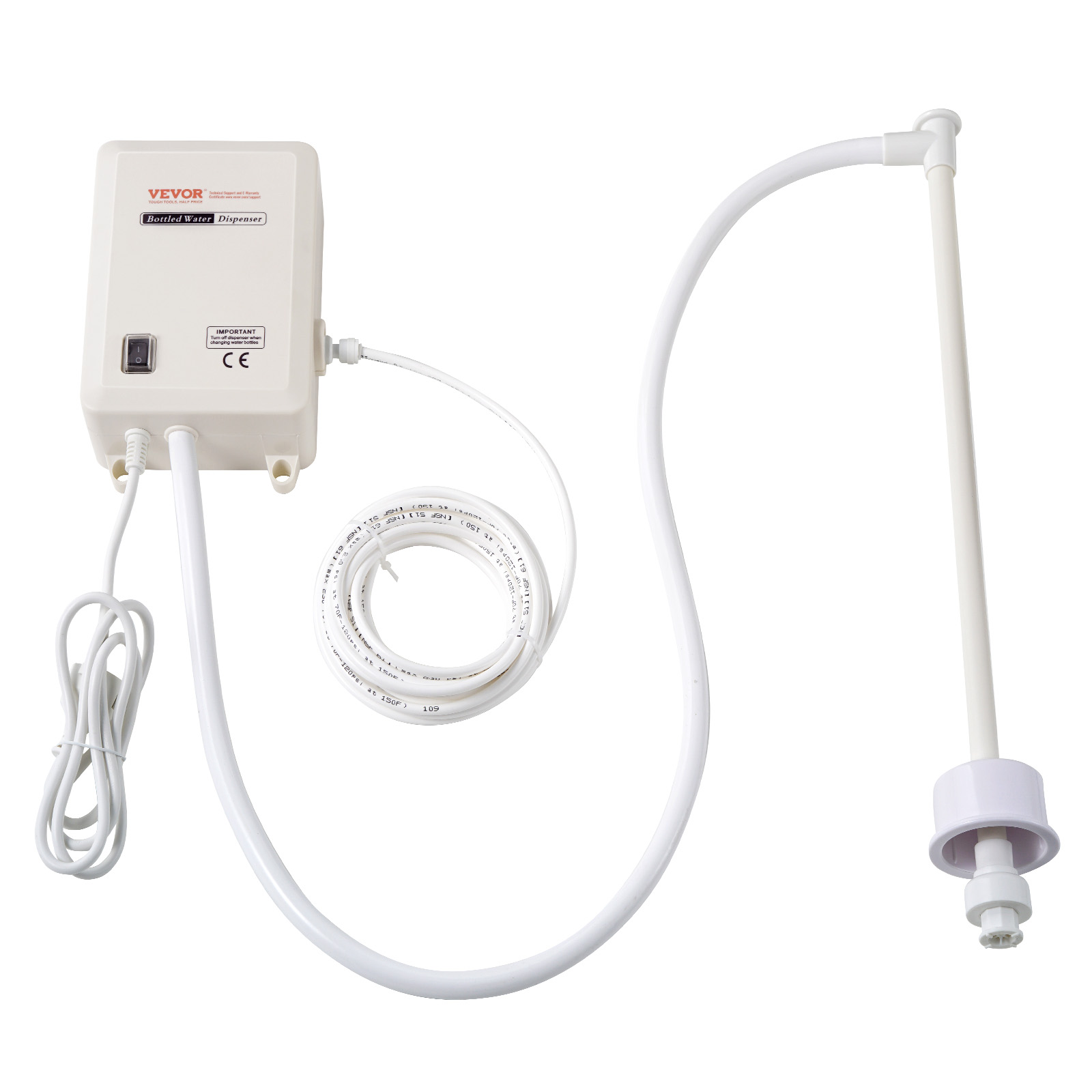 AC Bottled Water Dispensing Pump System Replaces Bunn Flojet 110V 1/2 Head - Picture 14 of 62