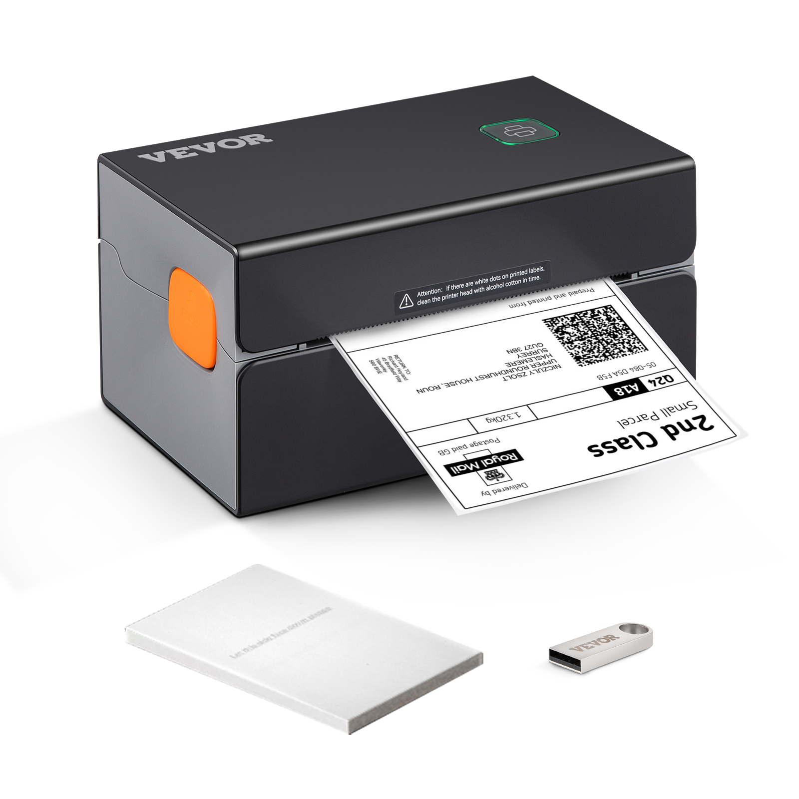 Thermo-Etikettendrucker, 150 mm/s, Bluetooth-Steuerung