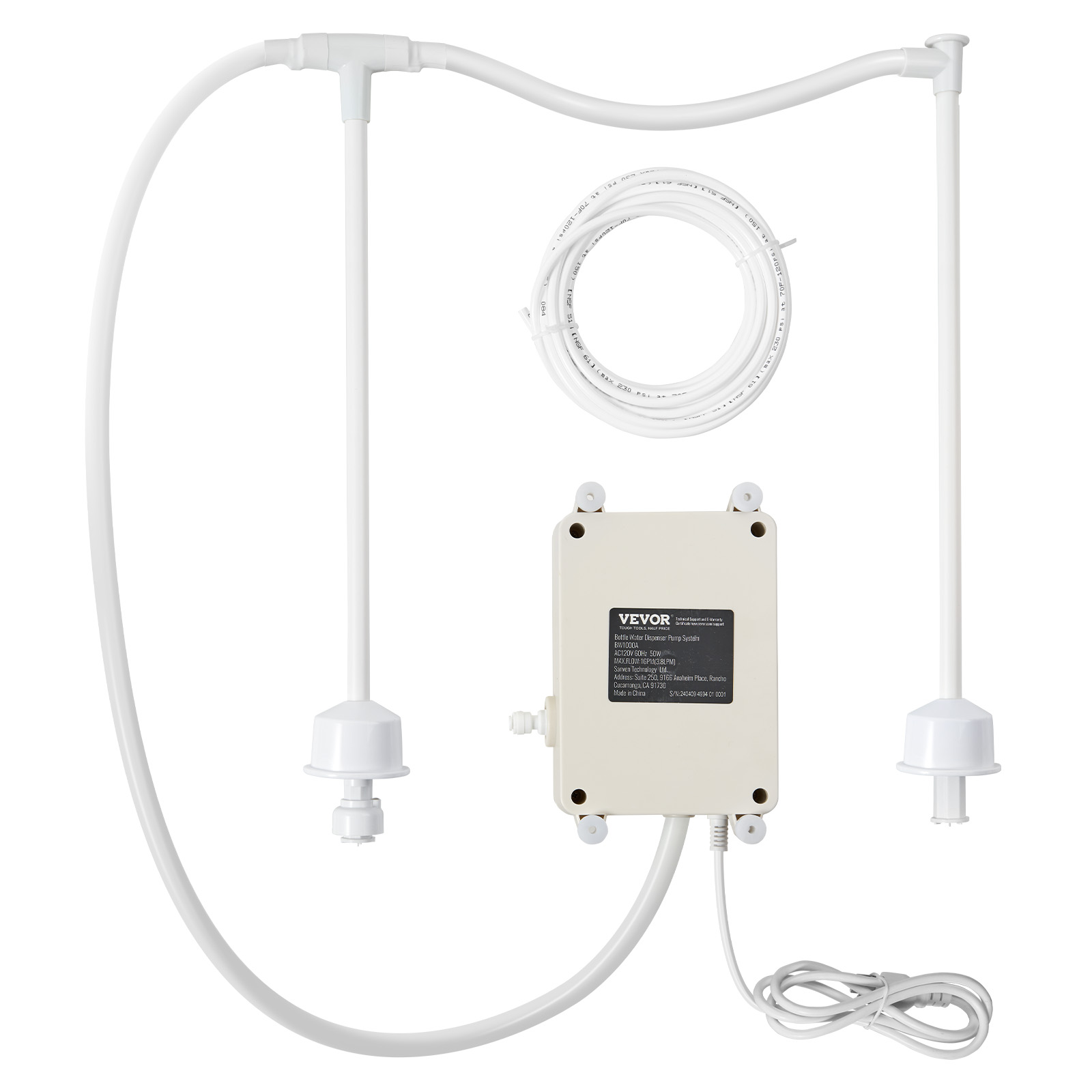 AC Bottled Water Dispensing Pump System Replaces Bunn Flojet 110V 1/2 Head - Picture 25 of 62