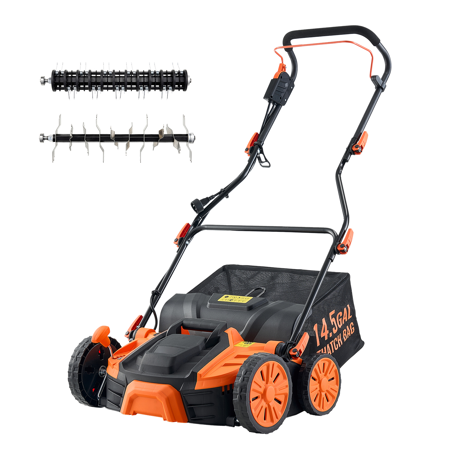 VEVOR 2-in-1 Electric Dethatcher and Scarifier Lawn Dethatcher 13/16-In 13/15Amp