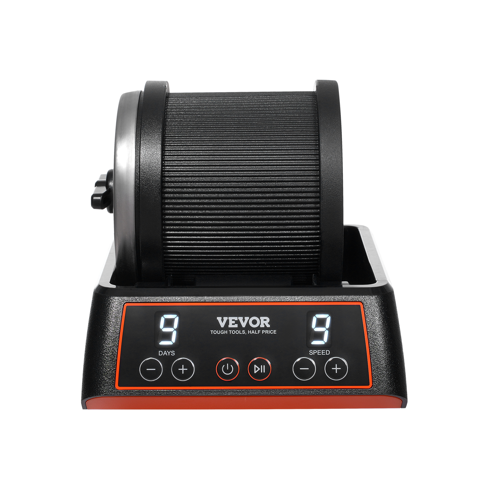 VEVOR Rock Tumbler Machine 4/2.5lbs Rock Polishing Kit 9 Speed 9-Day Timer Steel - Picture 38 of 38