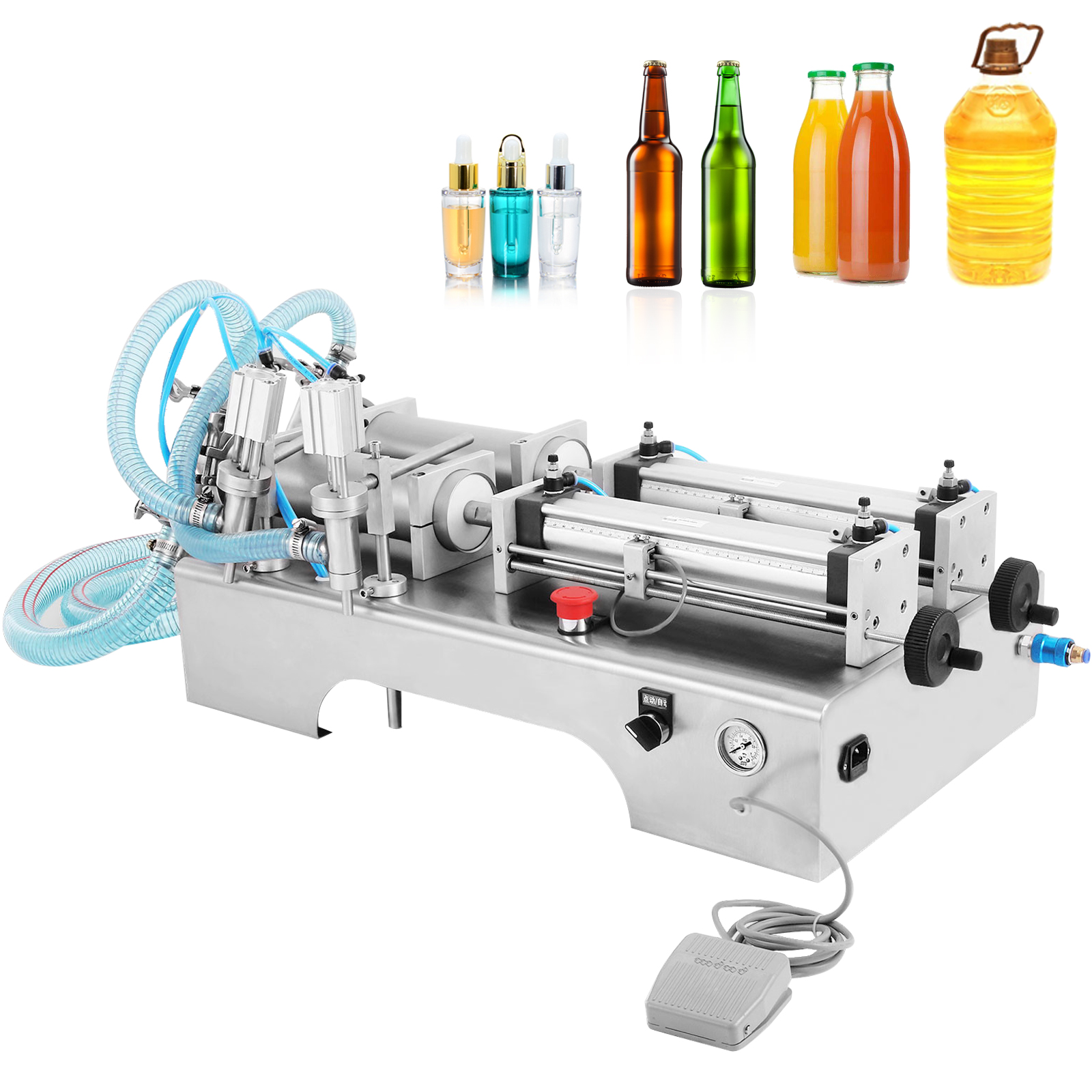 Machine de Remplissage de Liquide, 5-3500 ml, Commande Numérique