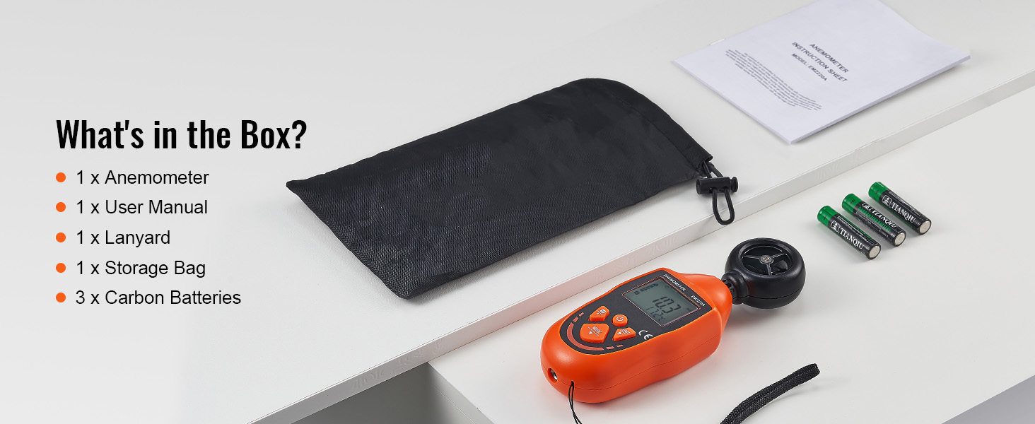 Anemometer accessories and portability