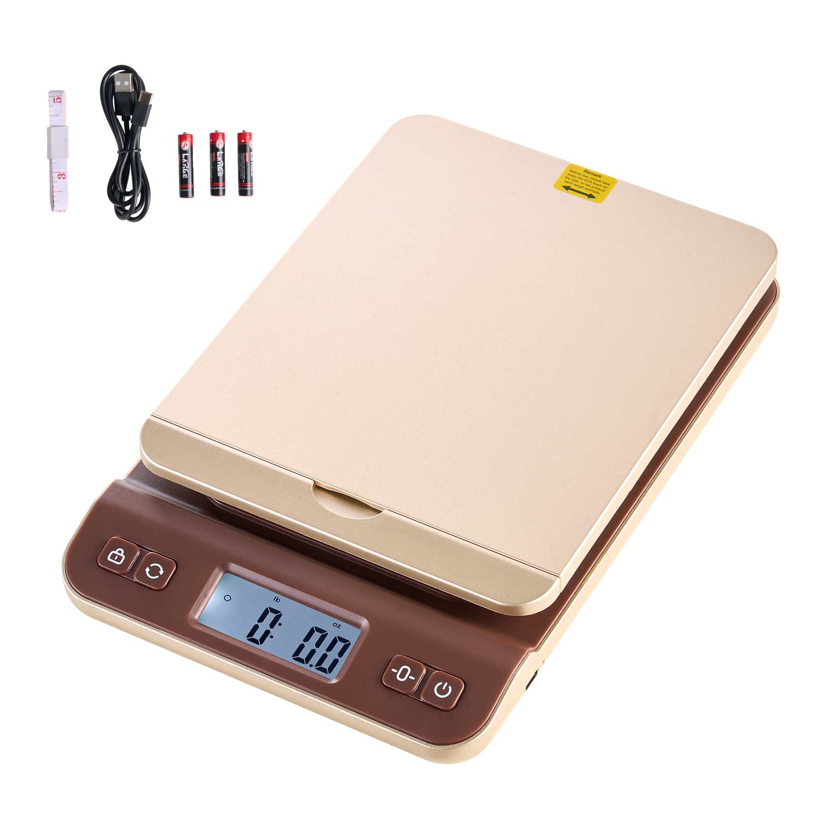 Uimoso 88/220/440/660lbs Digital Shipping Scale w/High Precision,Dual Accuracy