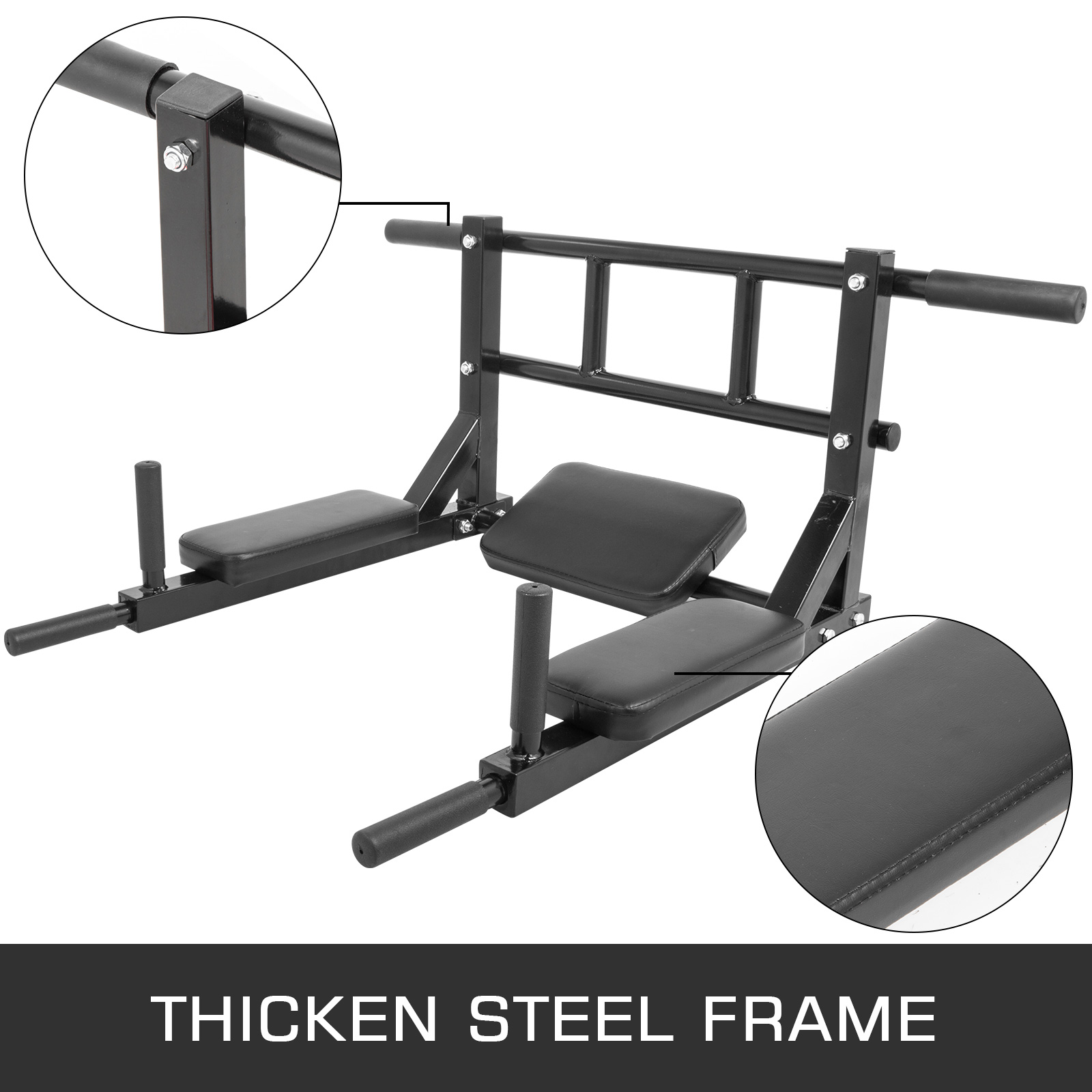 Thicken Wall-mounted Horizontal Bar Gym Exercise Stretching Pull