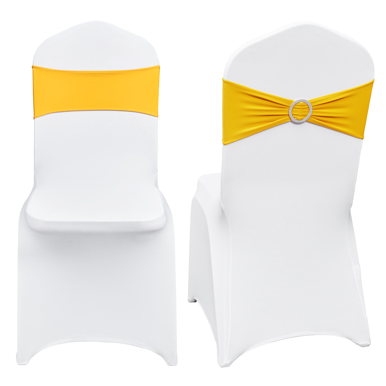 VEVOR 30/50/200PCS Stretch Spandex Folding Chair Covers for Wedding Party Dining - Picture 99 of 110