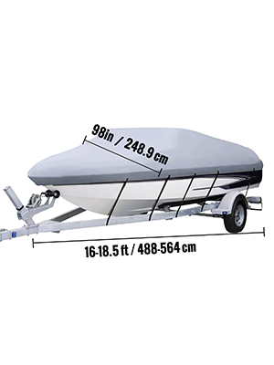 boat cover,16-18.5ft,600D