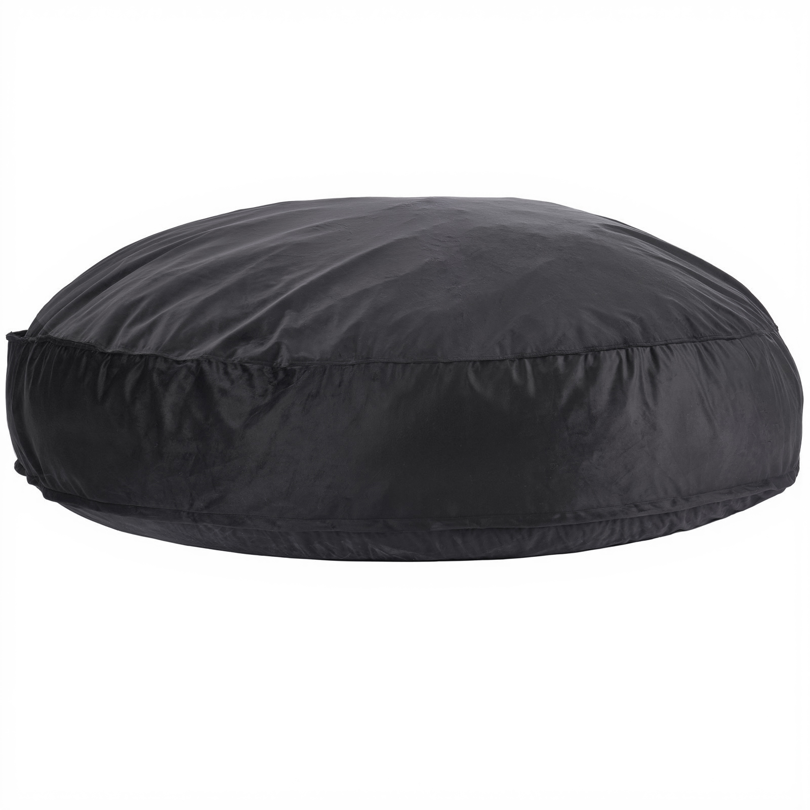 Bean Bag Chair Convertible/with Cover/Armrests for Adult Fluffy Blue/Grey/Black - Picture 71 of 72