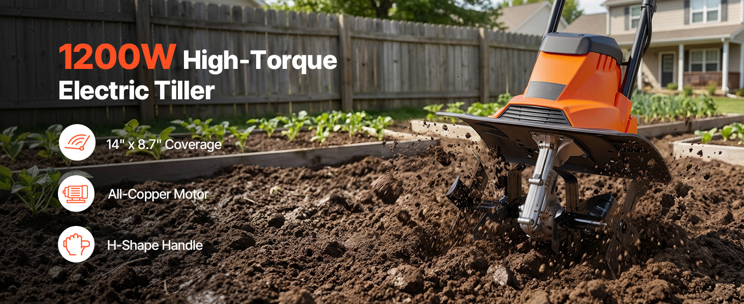 Electric Tiller A100 1.4w