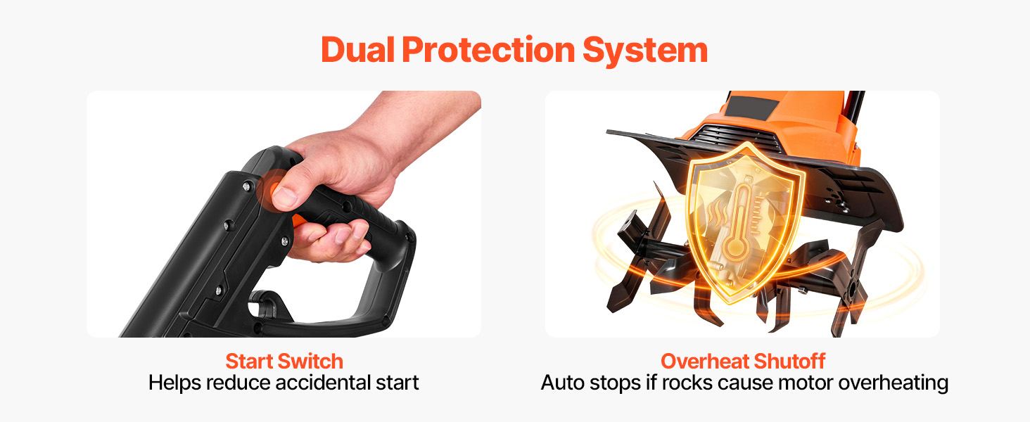 Electric Tiller A100 2.4w