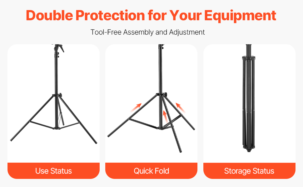 Westcott Air Cushioned Heavy-Duty Light Stand (8