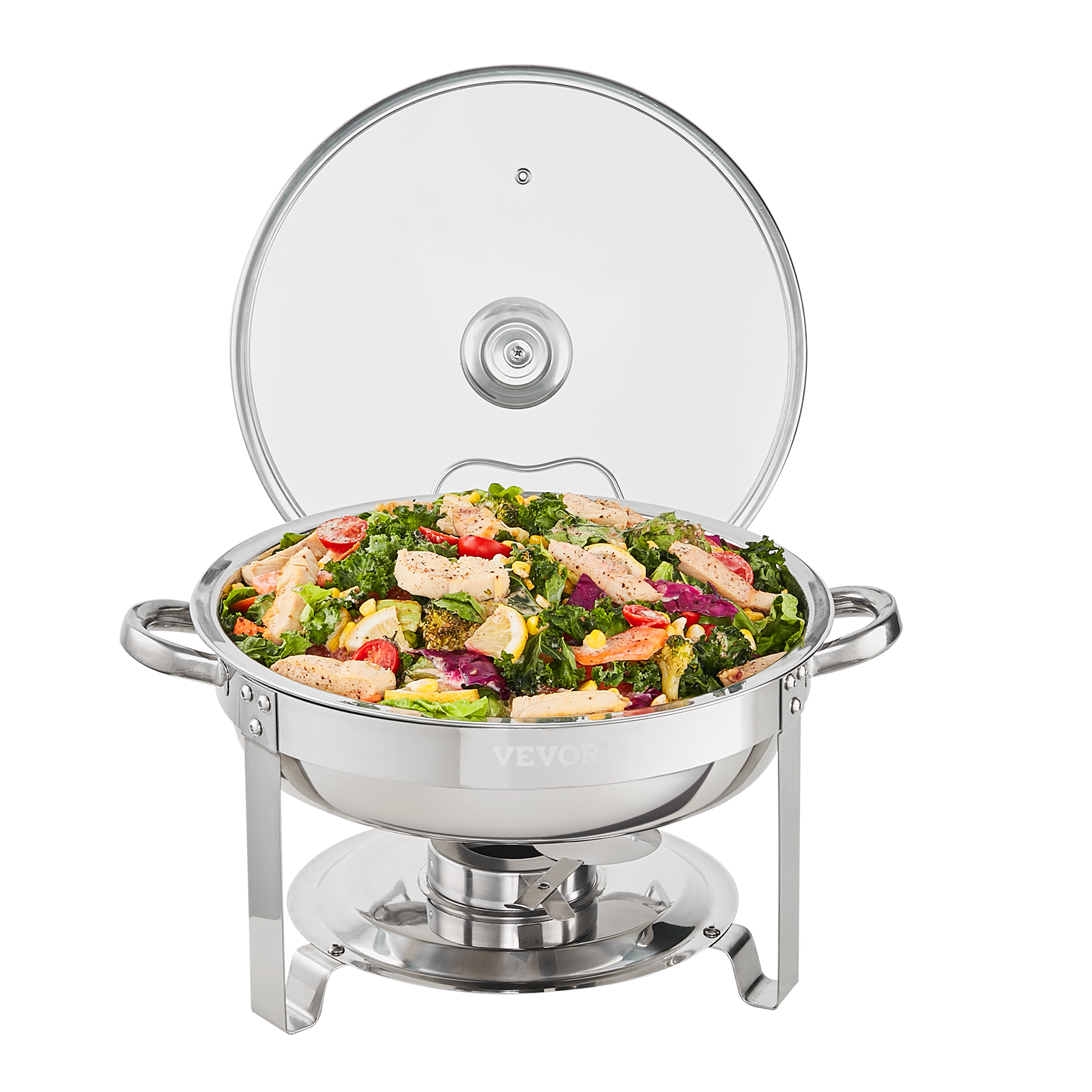 9Qt Stainless Steel Chafer Chafing Dish Sets Catering Food Warmer Buffet Set - Picture 72 of 98