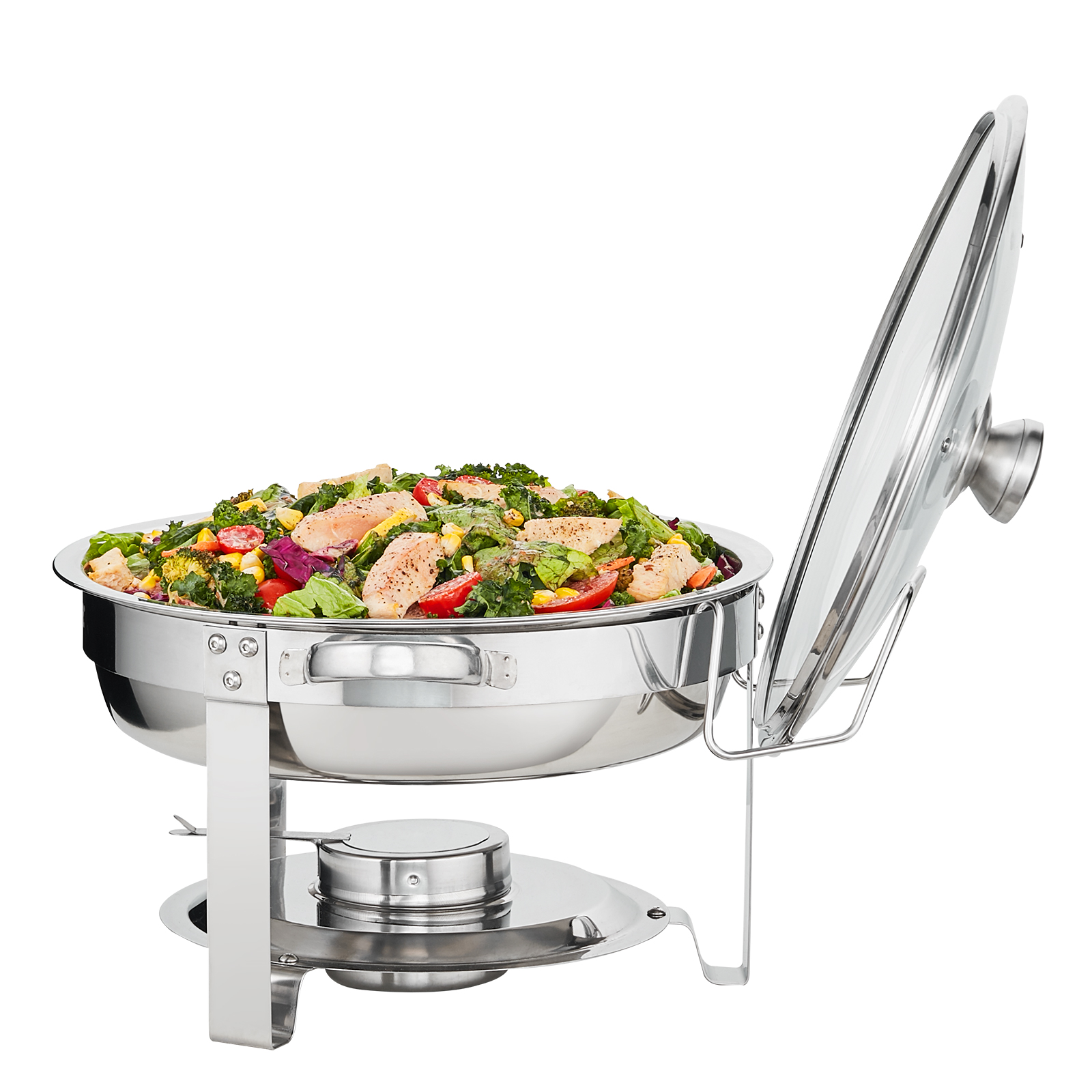 9Qt Stainless Steel Chafer Chafing Dish Sets Catering Food Warmer Buffet Set - Picture 73 of 98