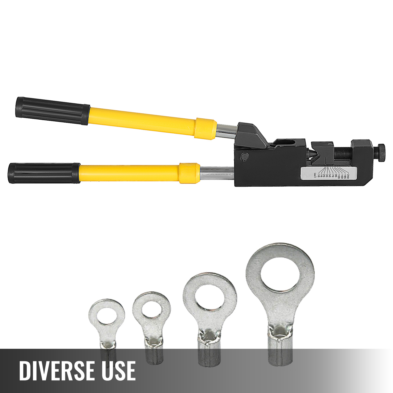 Kh230 Large Gauge Ring Terminal Crimper 38.5" Wire Crimping Tool 8awg