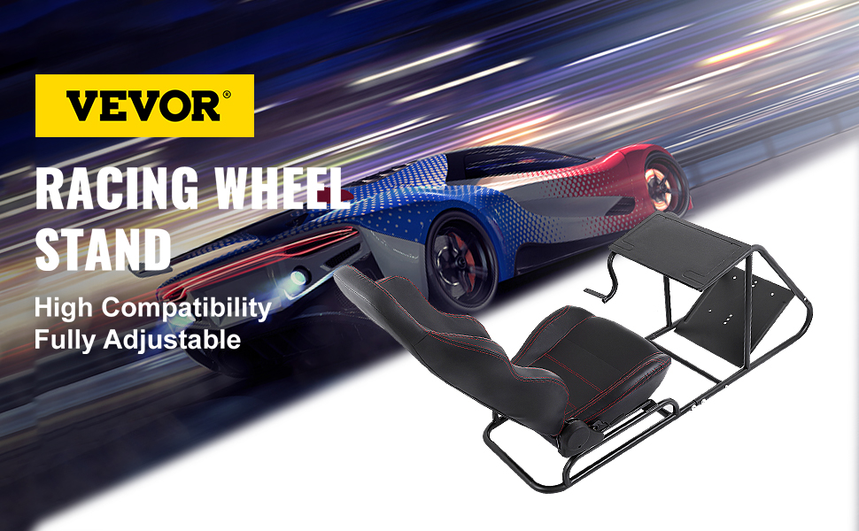 Cirearoa Racing Wheel Stand with seat gaming chair driving Cockpit