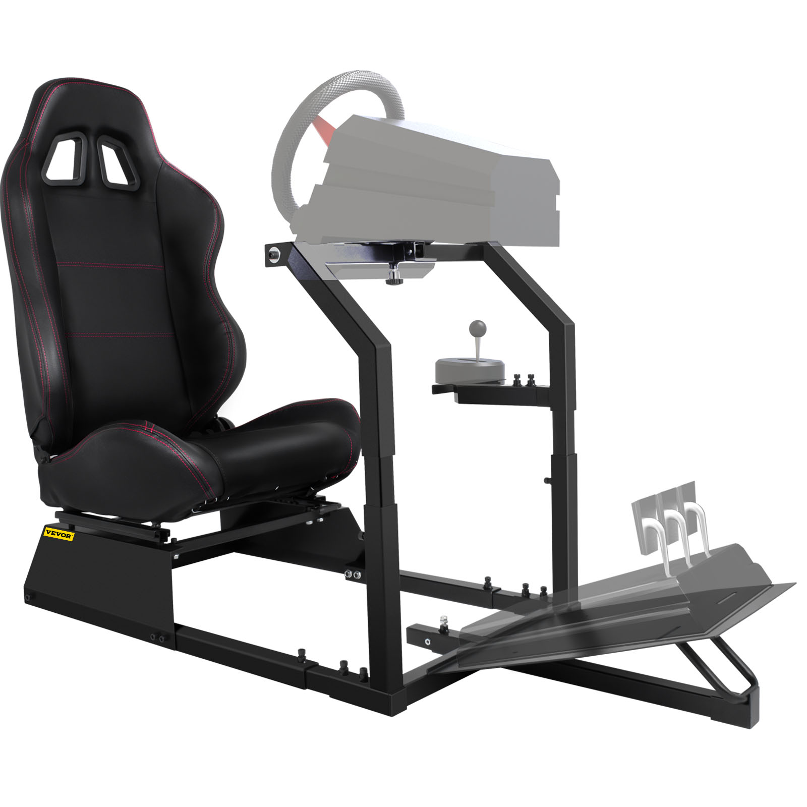 VEVOR Support de Volant de Course + Chaise Simulateur de Course GTA-F PS4  XBox