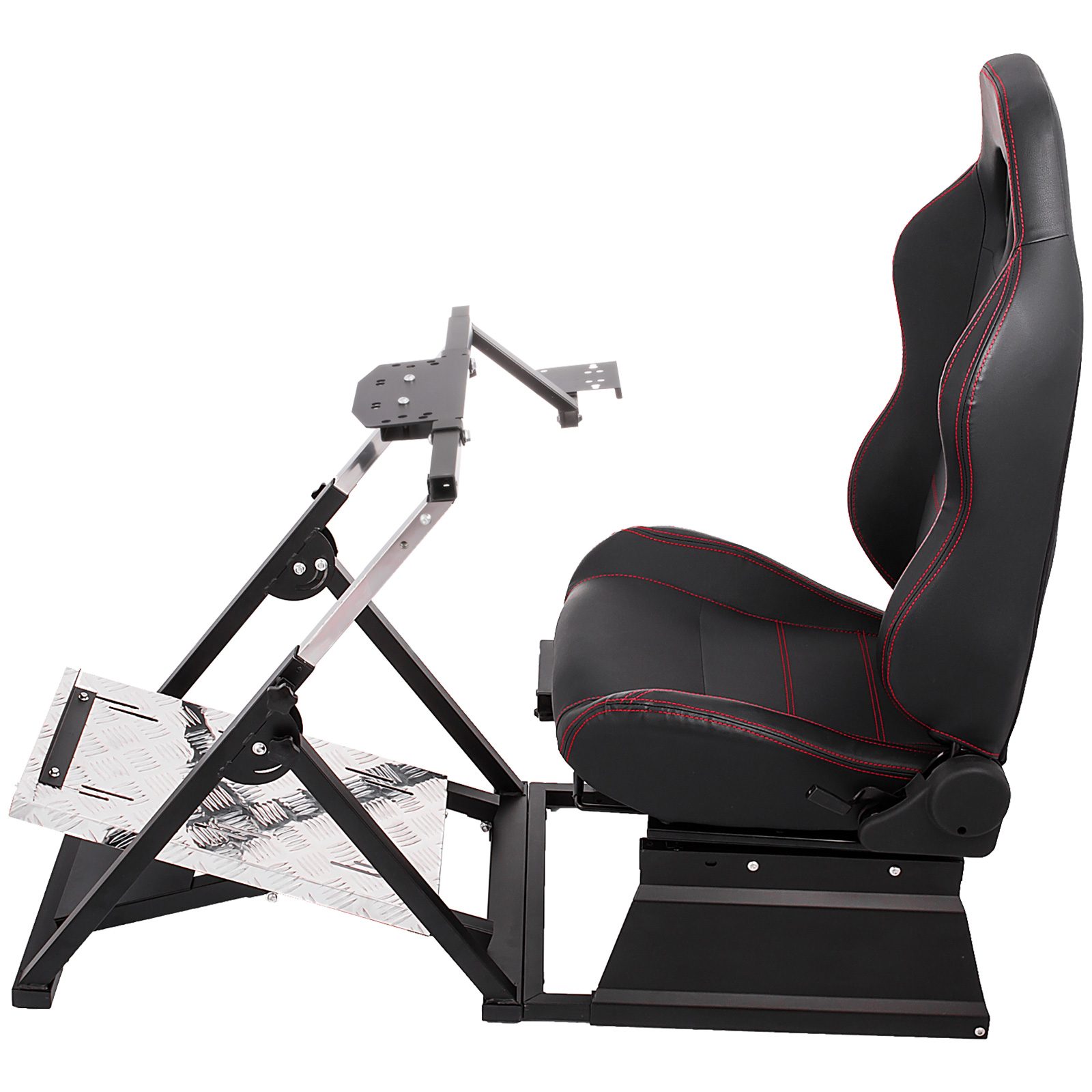 VEVOR Race Simulator Cockpit for Logitech G25, G27, G29, G920 Height Adjust  Race Wheel Stand,Wheel Pedal Shifter Not Included G29G27G25ZLYXZJ01V0 - The  Home Depot