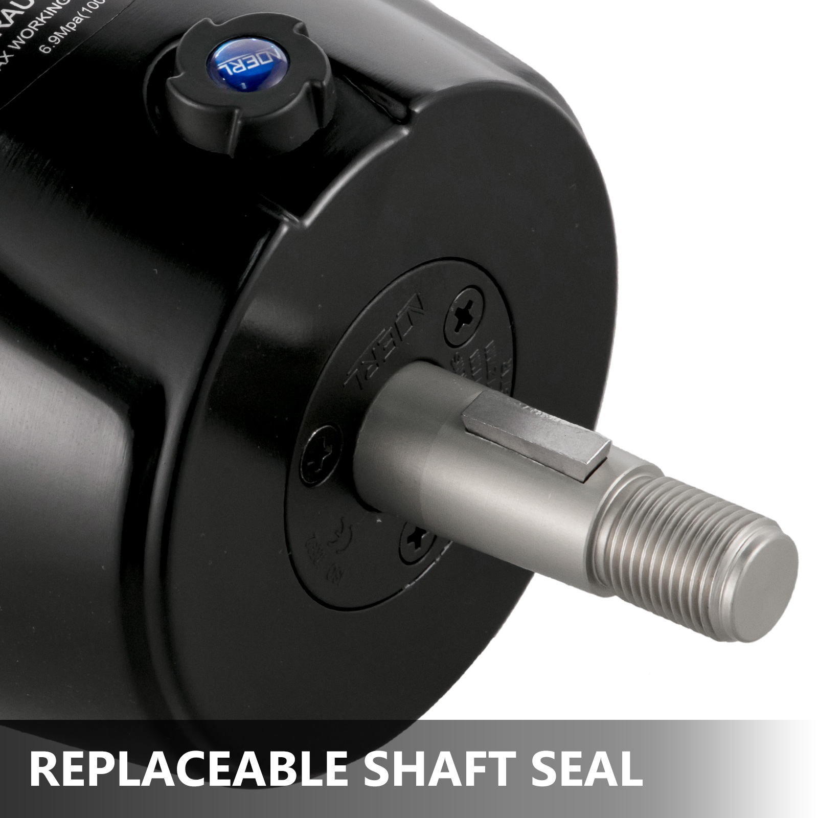 VEVOR Hydraulic Boat Steering Kit, 300HP Hydraulic Steering Kit Helm Pump, Cylinder, Wheel, 18