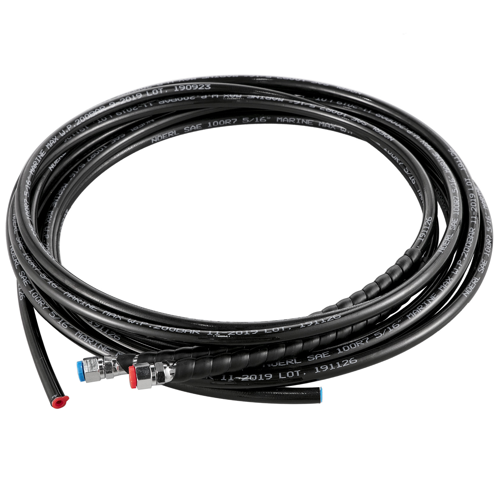 VEVOR Hydraulic Outboard Boat Steering Kit 10-24''Hoses 300HP Helm Pump Cylinder - Picture 133 of 158
