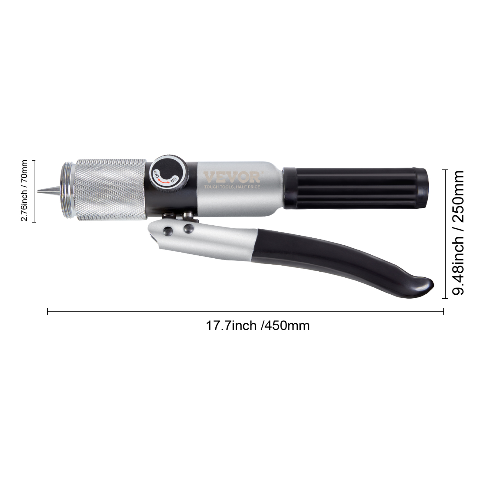 Étireuse à Tube Hydraulique - Pour Tuyaux Cuivre 3/8 De Pouce, Outil De Rétreinte/expansion