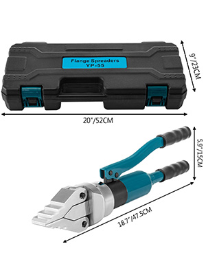 Hydraulic Flange Spreader 10t Portable Integral Manual Wedge Head ...