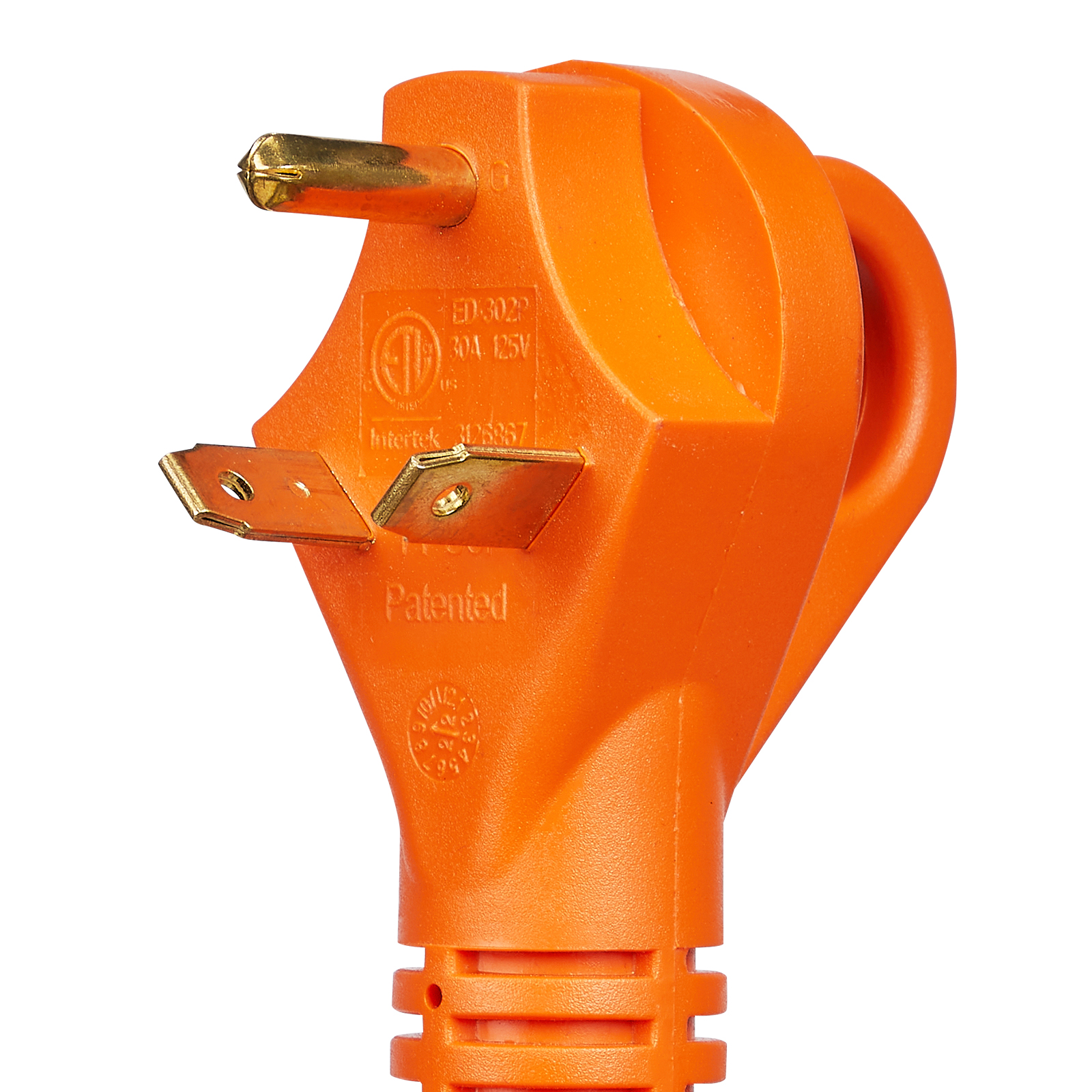 VEVOR 25ft RV Extension Cord Power Cord 30Amp NEMA TT30R/NEMA TT30P ETL Listed VEVOR US