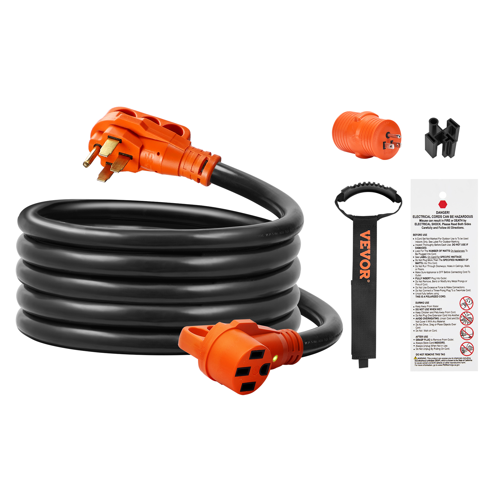 RV Extension Cord,50 ft,30 Amp