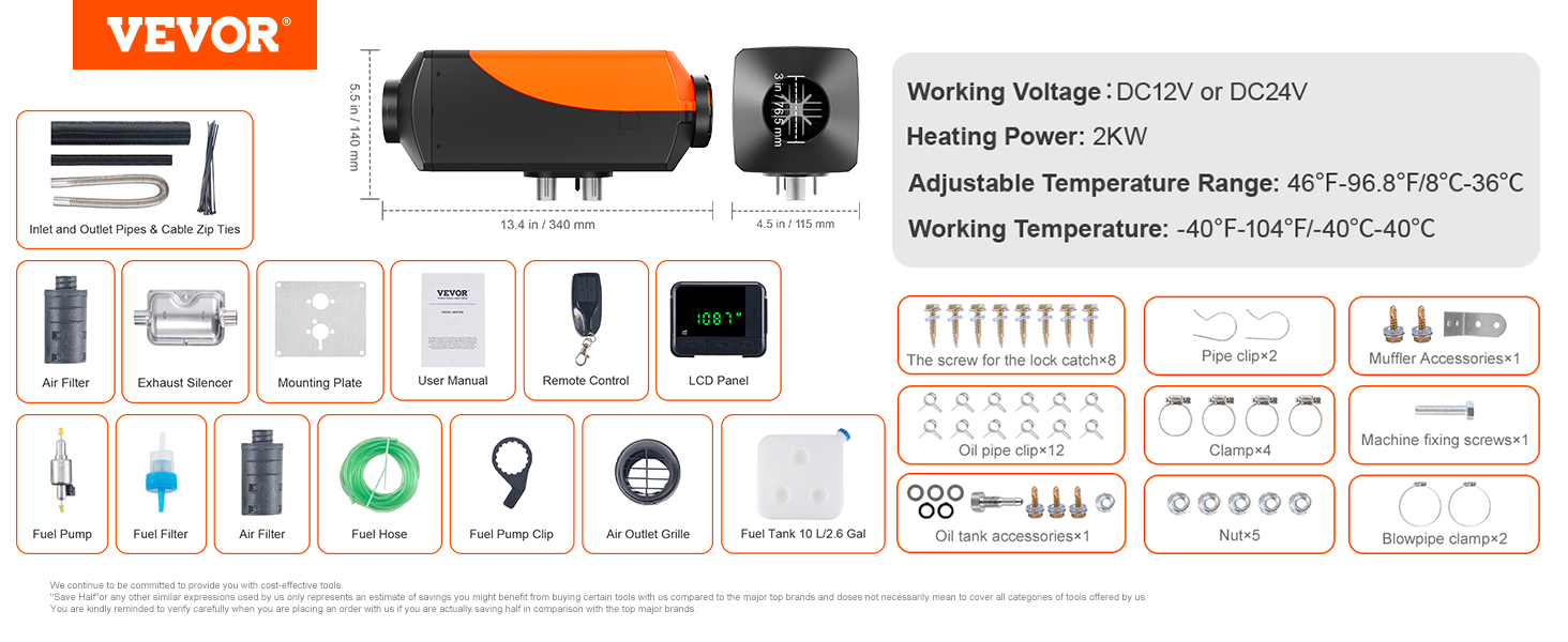 Thermostat intelligent avec télécommande, mini prise murale portable pour  radiateur, radiateur enfichable Equi Warm Pro, radiateur enfichable avec
