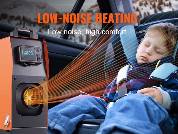 YUENFONG Chauffage Diesel 5 kW 12 V Air Diesel Chauffage, Air Heater Avec  LCD Télécommande, pour Voiture Camion Bus Bateau - Cdiscount Auto