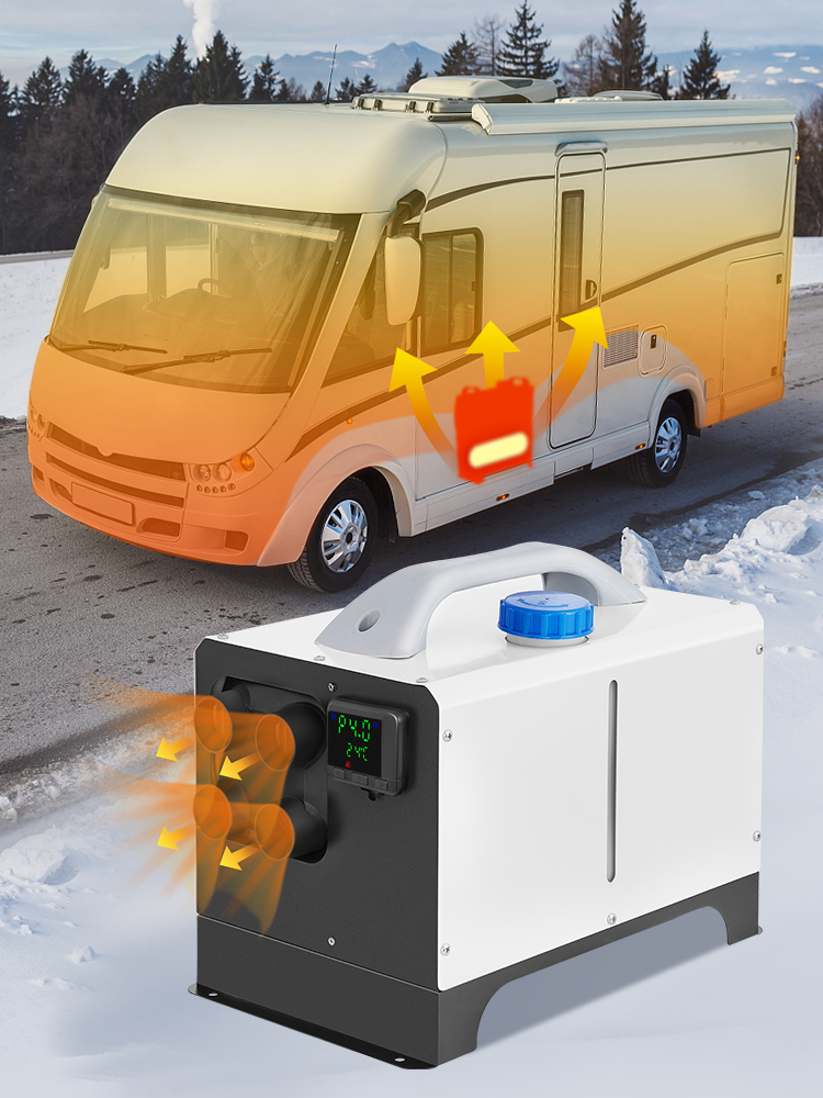 Standheizung Diesel 12V, 2kw, Digital Schalter für Wohnwagen, Wohnmobi