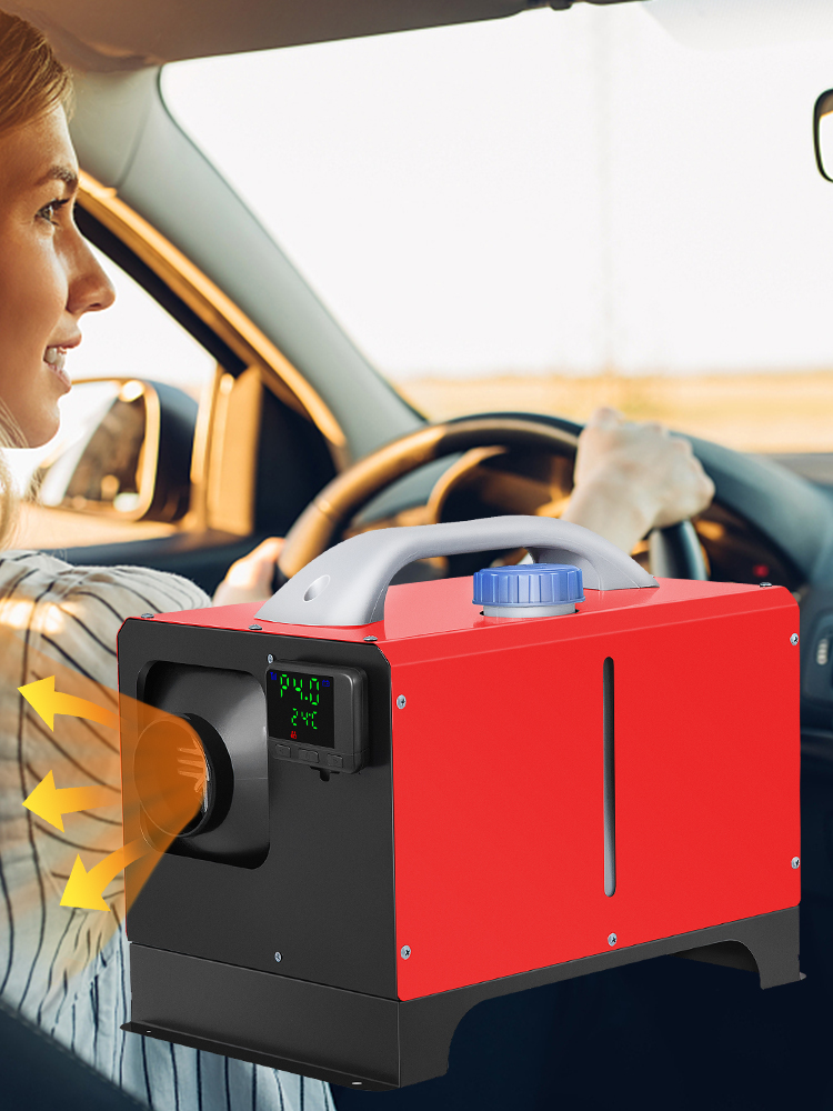 VEVOR Riscaldatore ad Aria Diesel 12V, da Parcheggio, per Camion 5KW con  Interruttore Schermo LCD e Telecomando, Riscaldamento Integrato, Air Heater