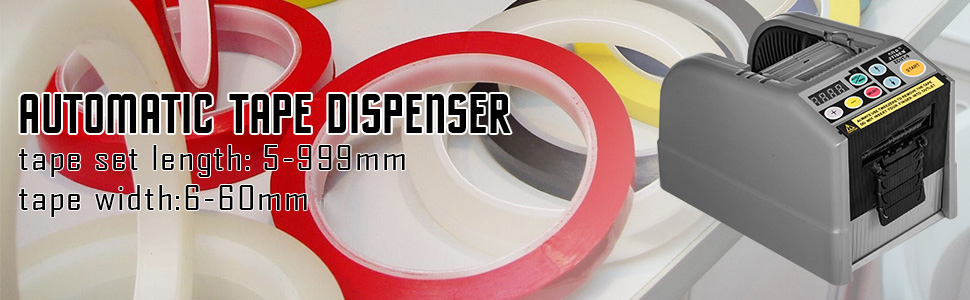 tape dispenser, automatic, adhesive cutter