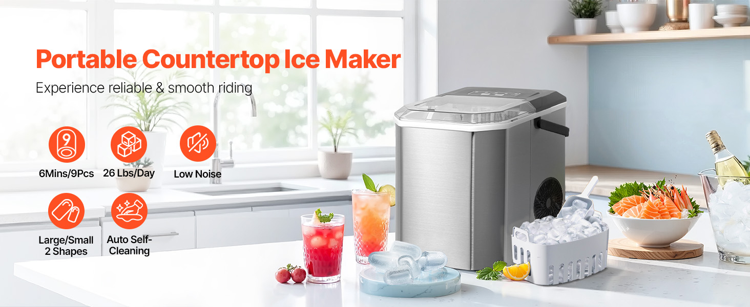 Countertop Ice Maker A100 1.4w