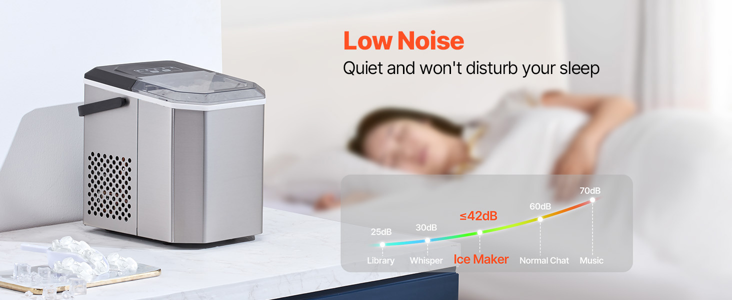 Countertop Ice Maker A100 2.4w