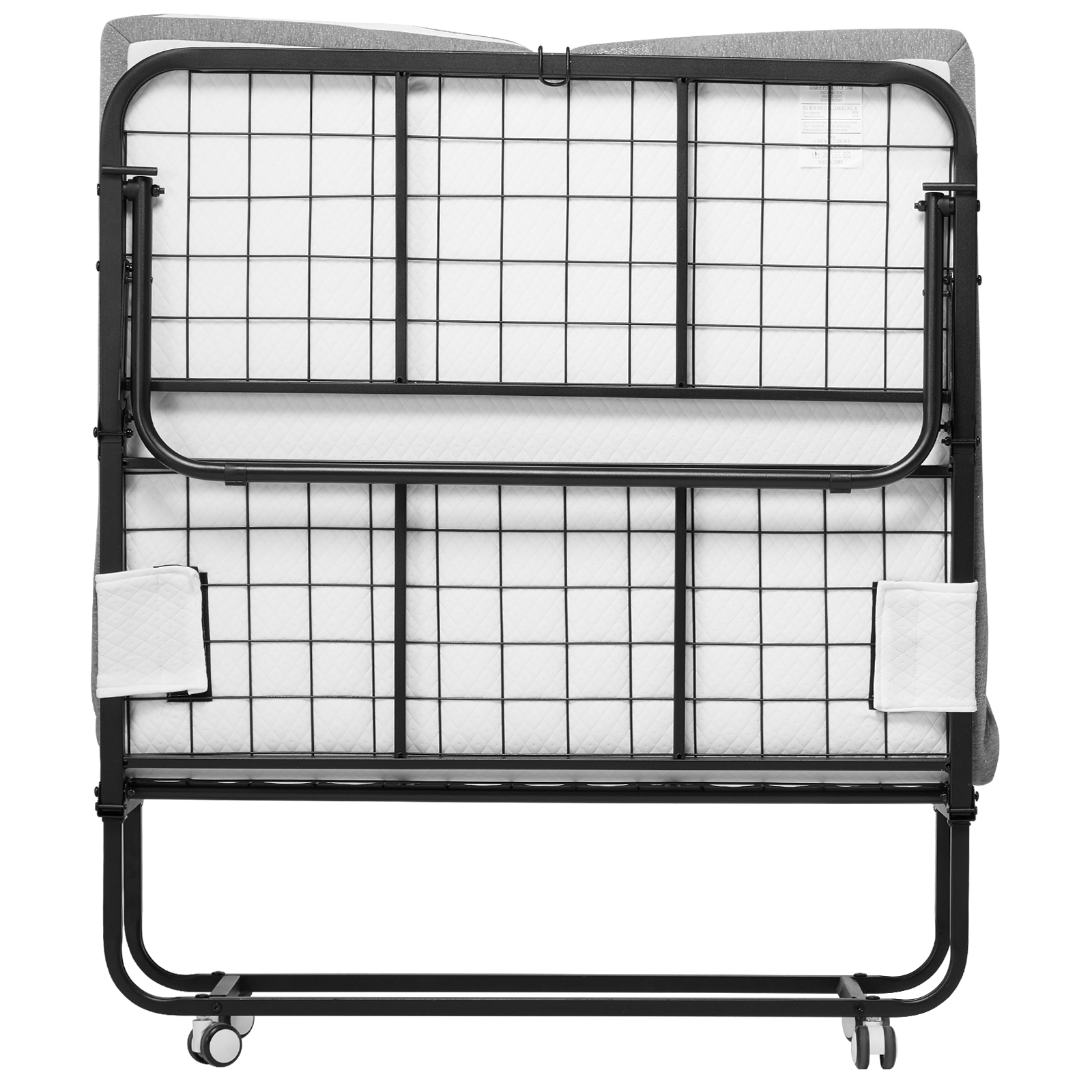 Rollaway Bed Folding Bed with 4/5 inches Foam Mattress for Adults and Guest - Picture 21 of 60