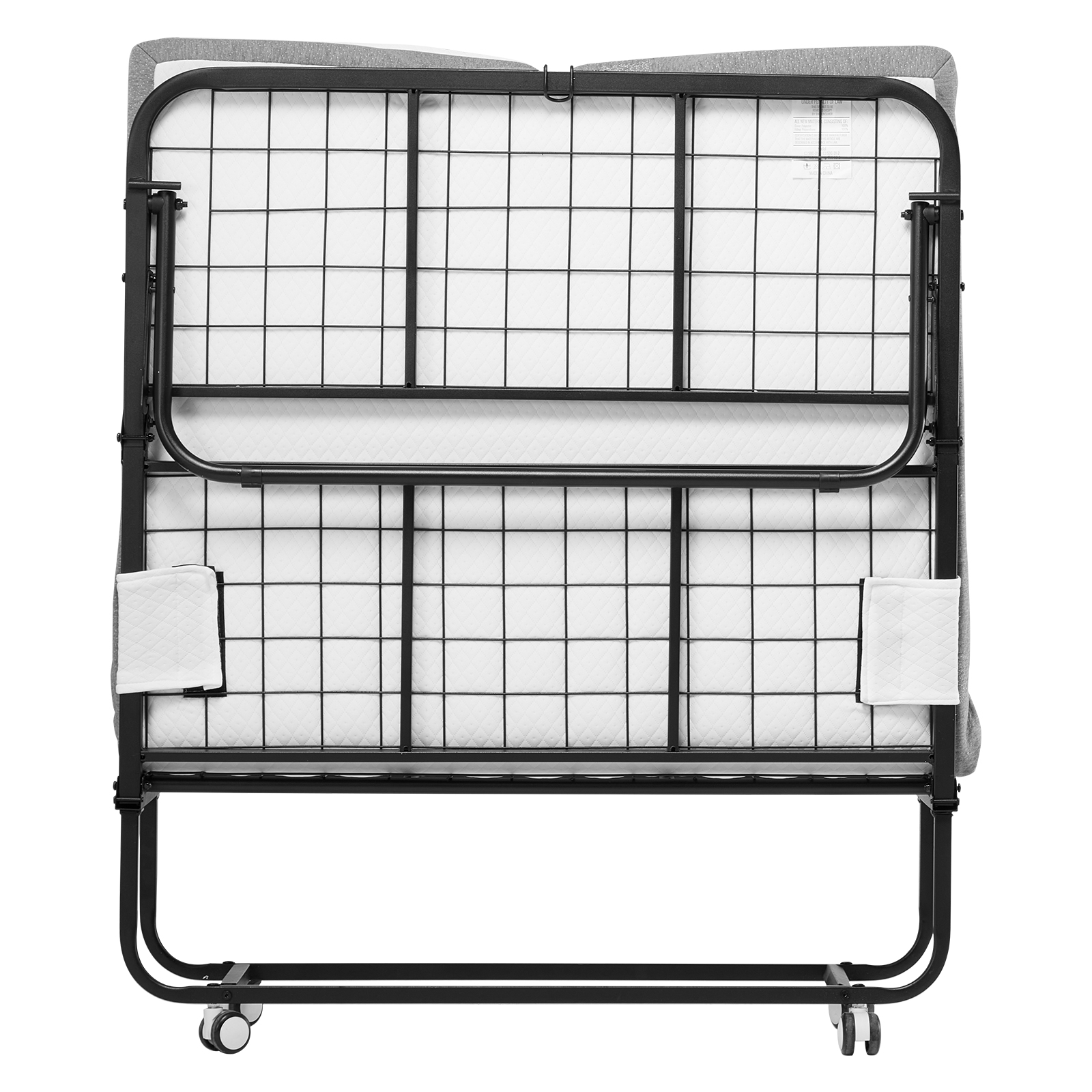 Rollaway Bed Folding Bed with 4/5 inches Foam Mattress for Adults and Guest - Picture 57 of 60