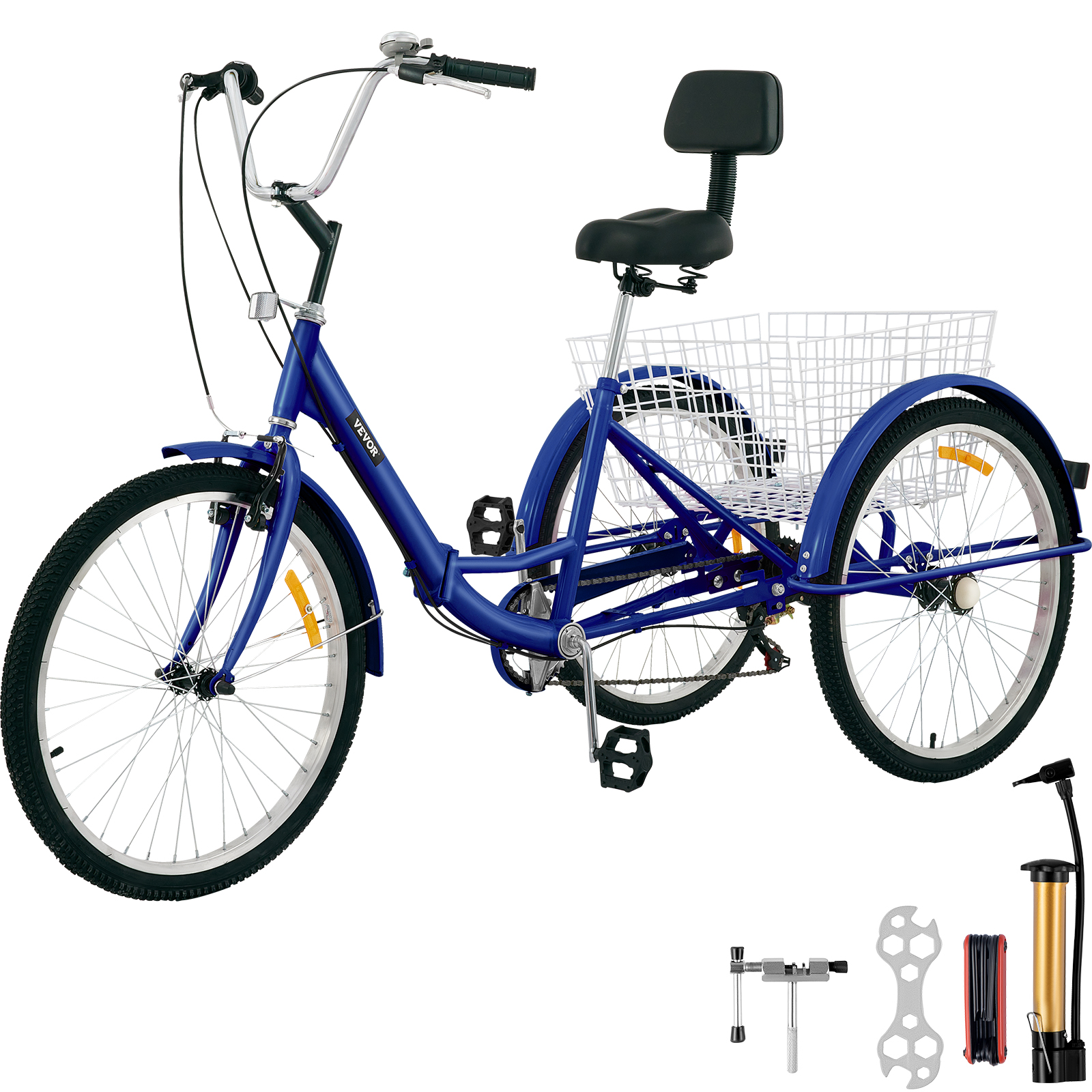 segunda mano triciclo adulto/adulto eléctrico 3 ruedas de carga triciclo/7  velocidad adulto triciclo