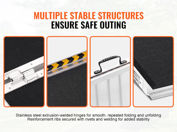 Bordsteinrampe 50x50x15cm - Auffahrhilfe Für Auto, Rollstuhl & Fahrrad
