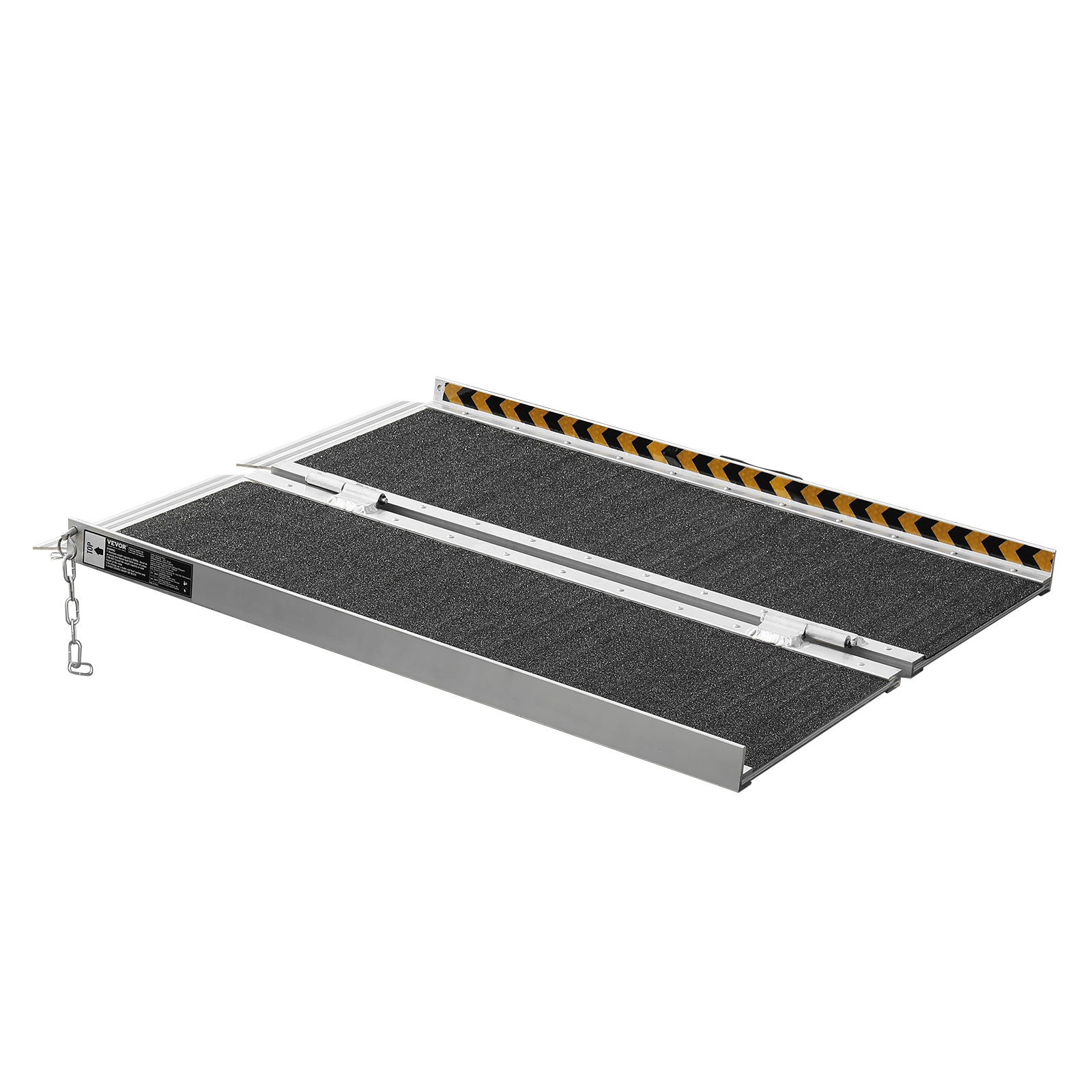 VEVOR Folding Wheelchair Ramp Portable expédition Aluminum Threshold Ramp 305 cm 363 kg